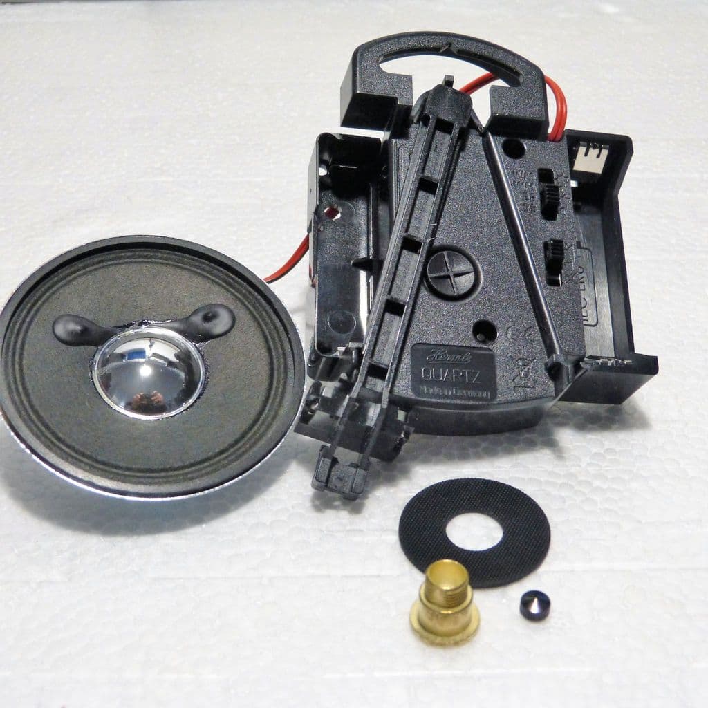 Mecanismo De Cuarzo Hermle 2214 Para Relojes De Pared - Con Sonido Westminster/Bim-Bam, Altavoz 66mm